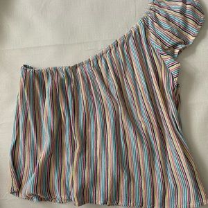 American Eagle one shoulder top, size S